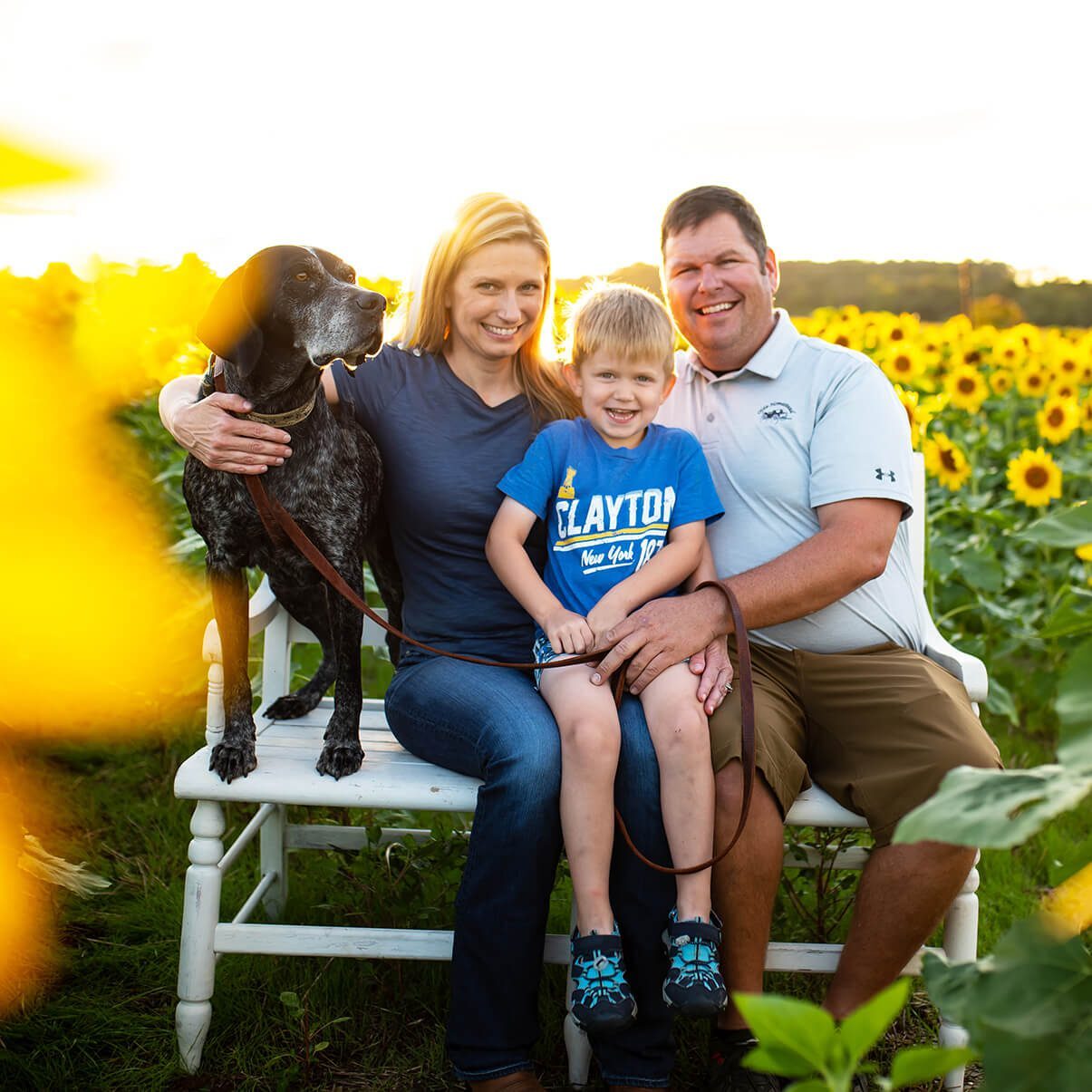 Dr Scanlon With Family Dog